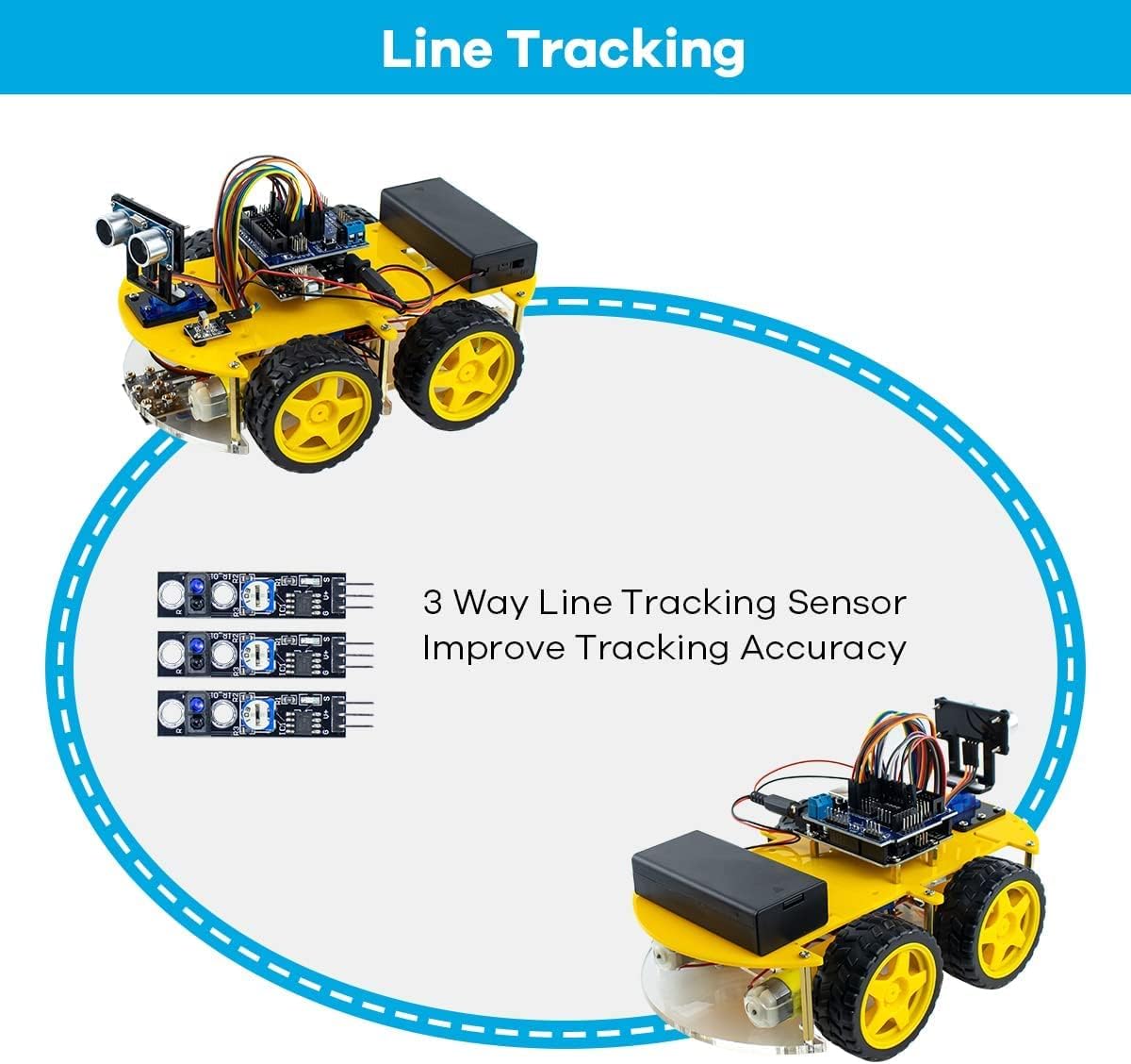 Smart Remote Control Robot Car Kit