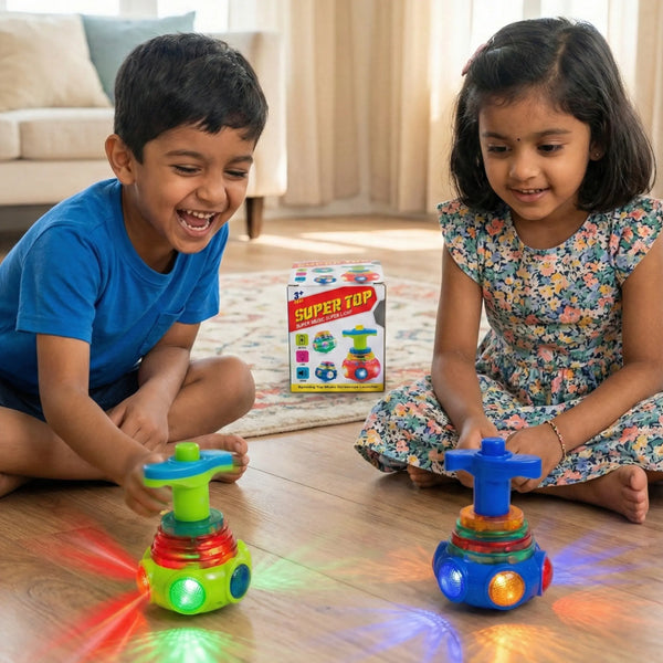 Super Top – Musical Spinning Gyroscope Toy