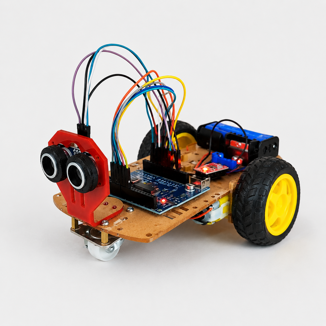 2-in-1 Obstacle Avoiding Robot Car Kit