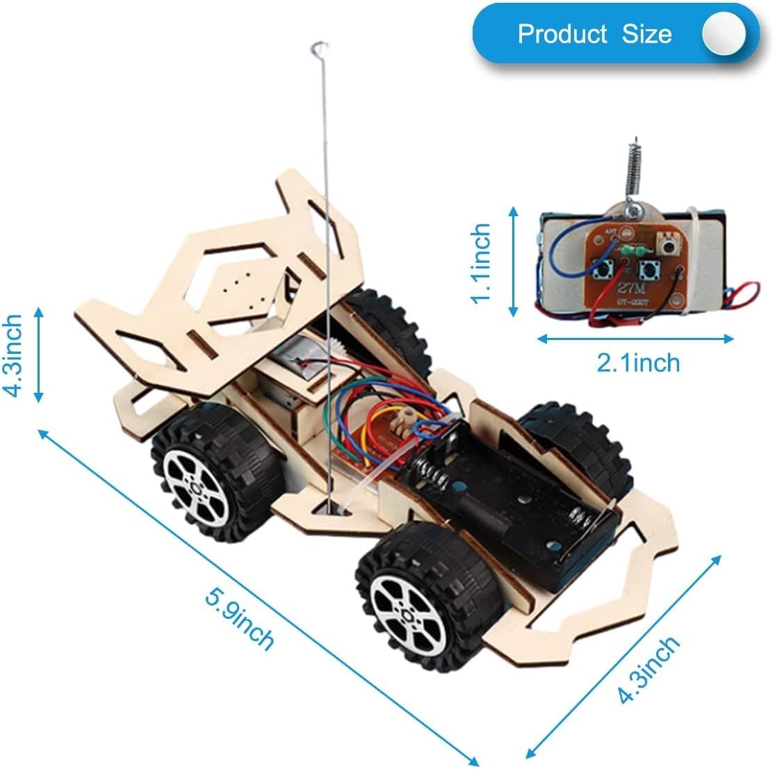 Electrobot Remote Control Racing Car Kit