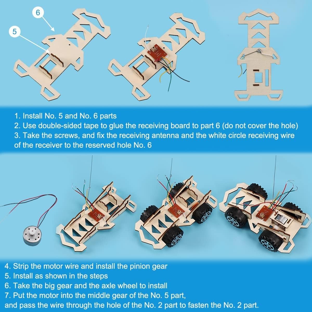 Electrobot Remote Control Racing Car Kit