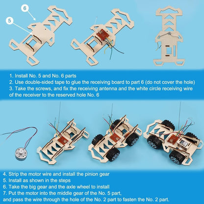 Electrobot Remote Control Racing Car Kit