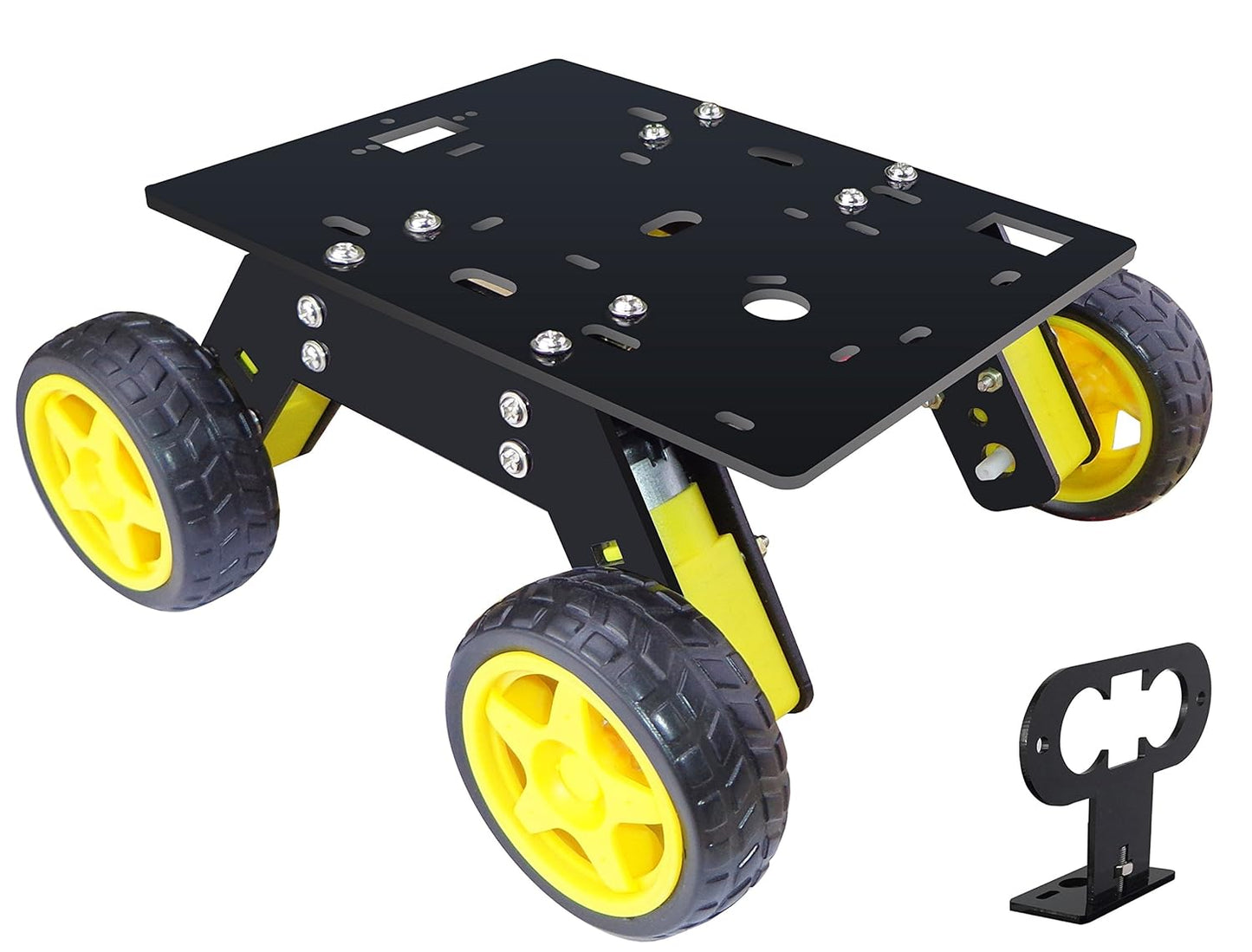 Acrylic 4WD Robot Car Chassis Kit