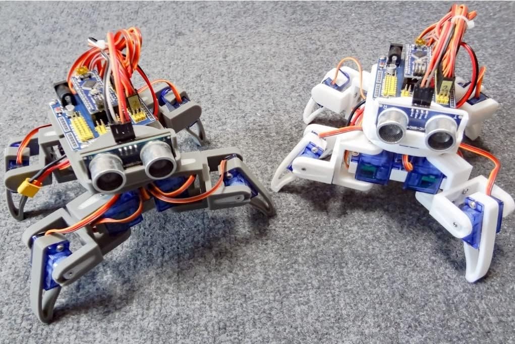 Quadruped Spider / 4-Legged Walking Robot