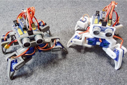 Quadruped Spider / 4-Legged Walking Robot