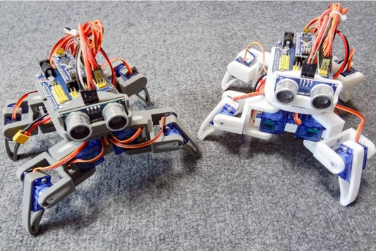 Quadruped Spider / 4-Legged Walking Robot